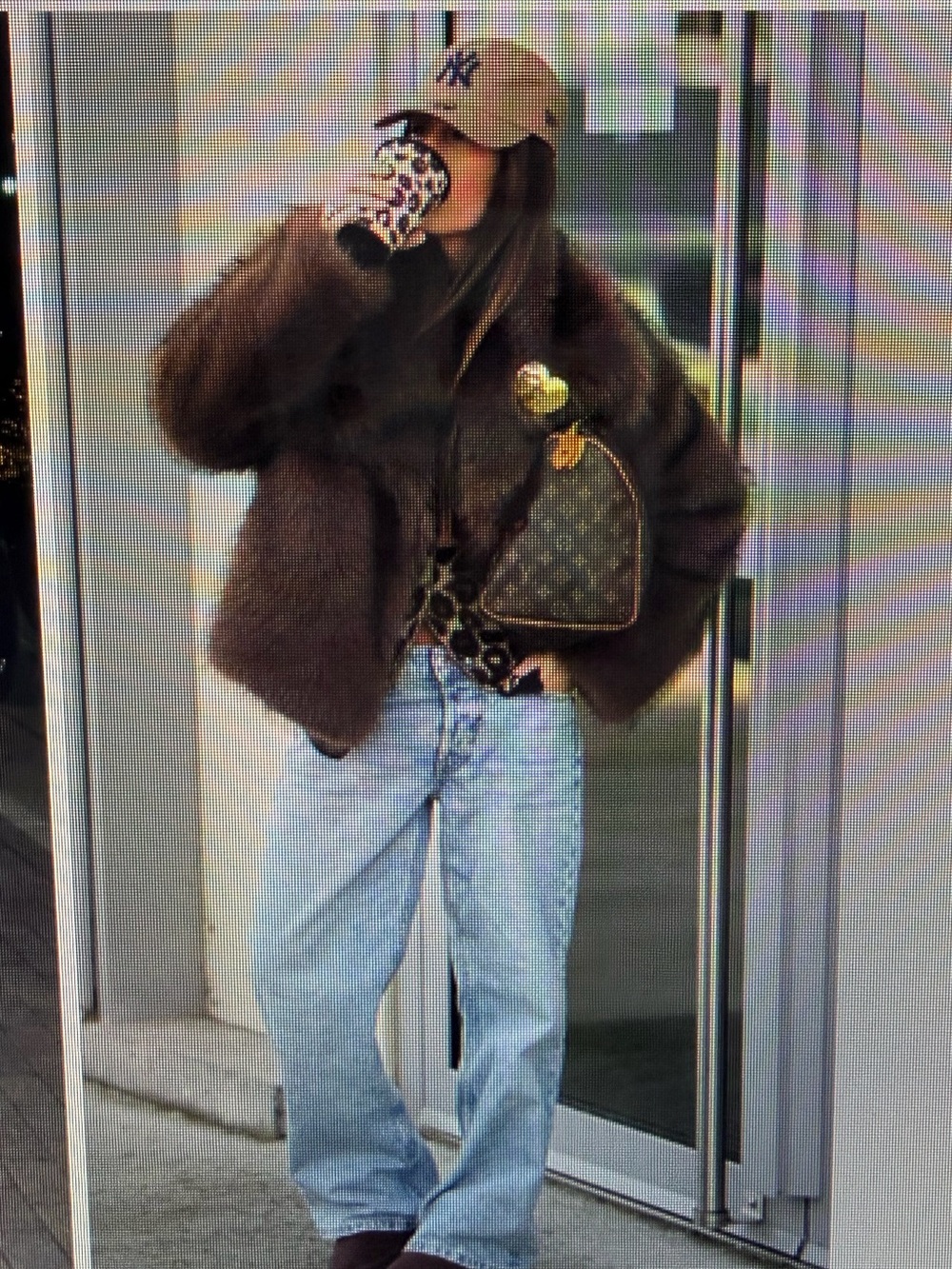 Vintage 70s/ 80s Faux Fur Bomber Brown Jacket SAXTON HALL Coat Medium